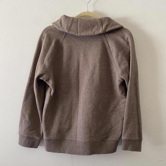 J CREW beige tan cotton pullover sweatshirt - Picture 5 of 6